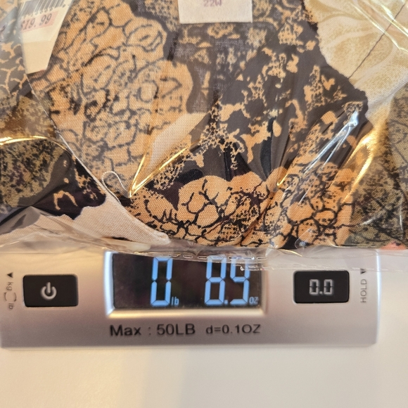 Vintage New Concepts Blouse Size 22W Green Pink 80s Cottage Granny USA Deadstock - Picture 16 of 16